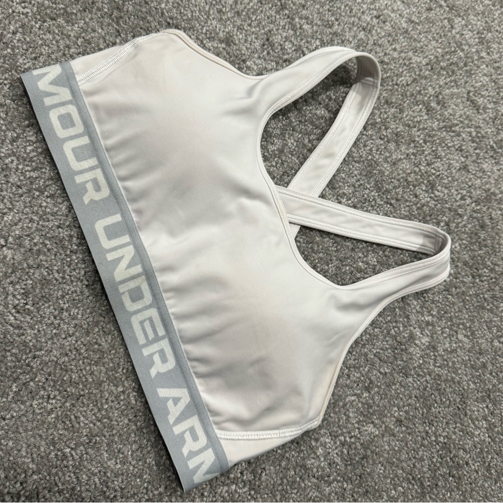Under Armour Women's Cross-Back Mid Bra - LG